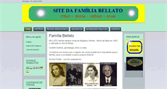 Desktop Screenshot of familiabelato.com.br